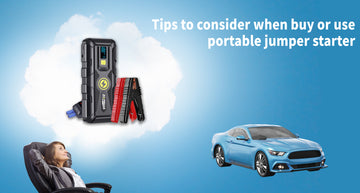Tips to consider when buy or use portable jumper starter