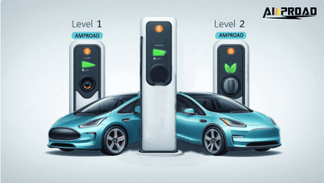 A Comparison of Electric Vehicle Level 1 and Level 2 Charging Efficiency