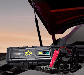 AMPROAD portable jump starter starting engine for road emergency